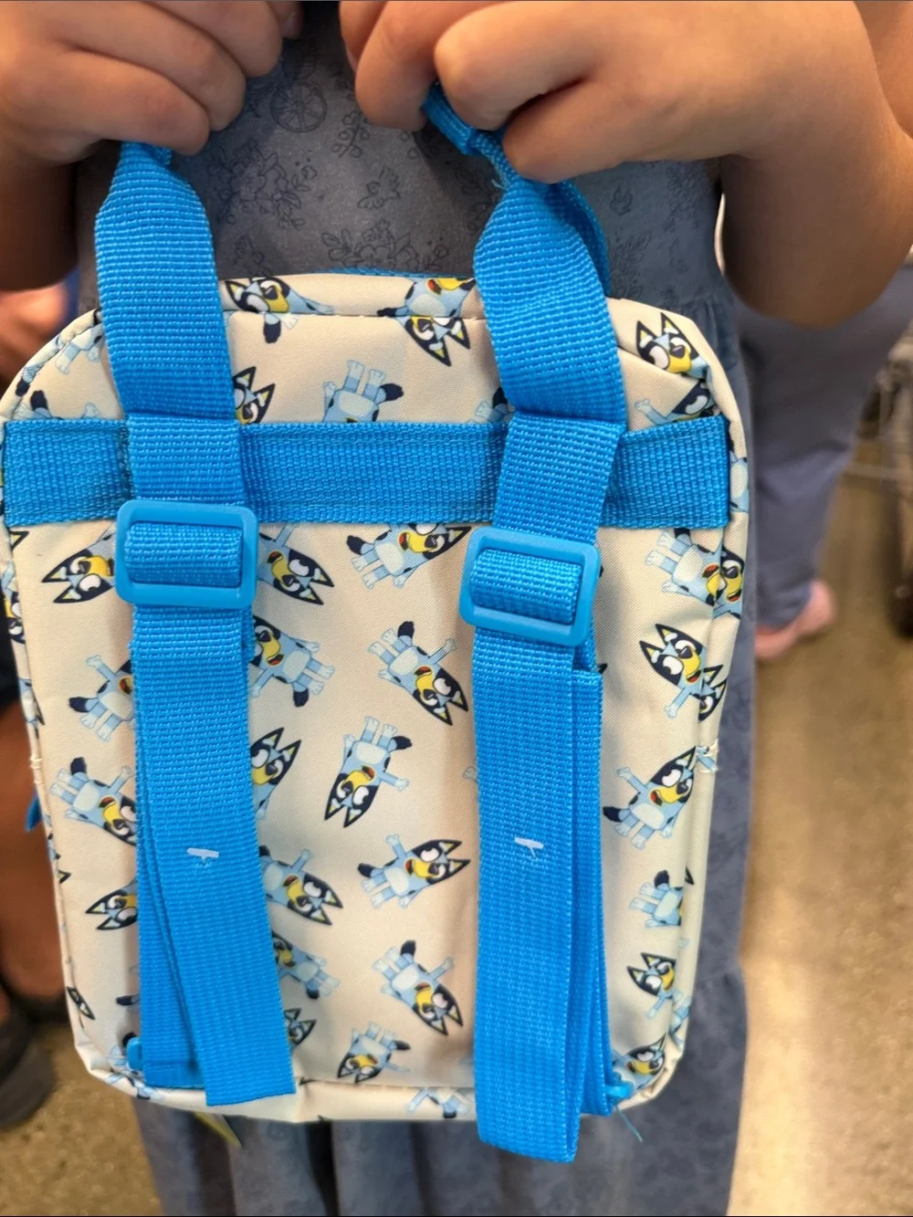 Disney Bluey Kids Backpack in Bright Blue